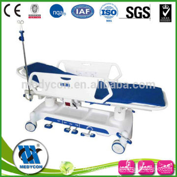 Medical equipment hydraulic patient transfer stretcher